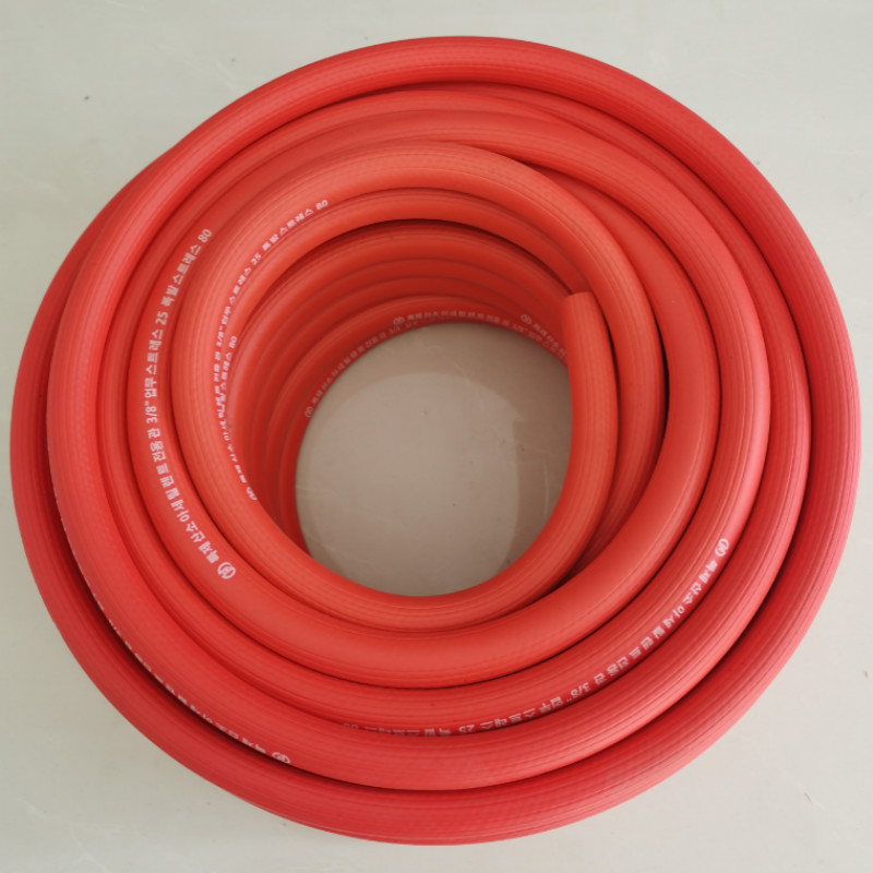 PVC high pressure yellow gas hose