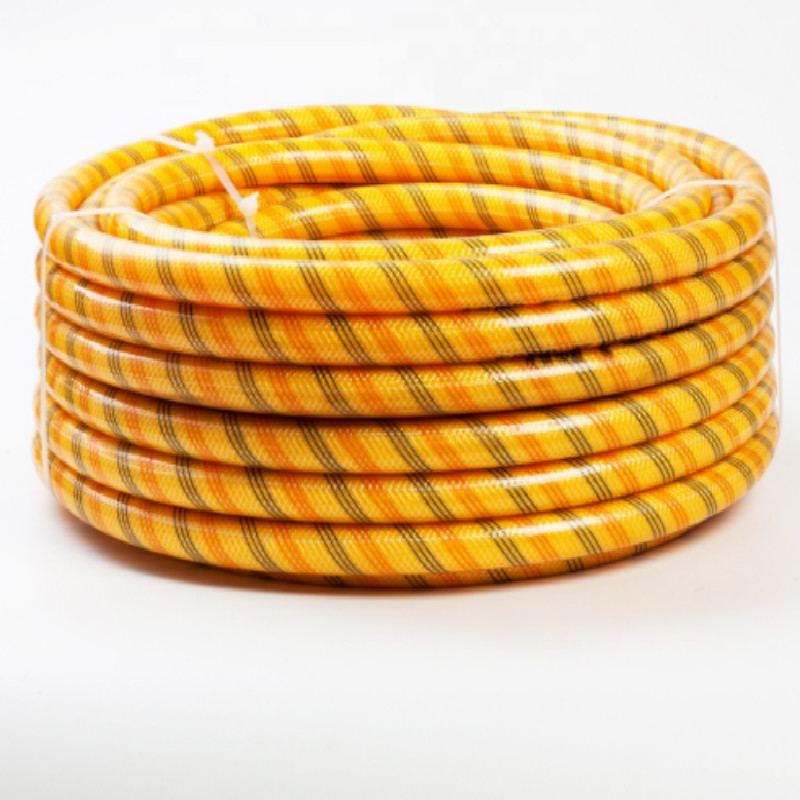 Colorful air pvc braided lpg gas hose direct factory