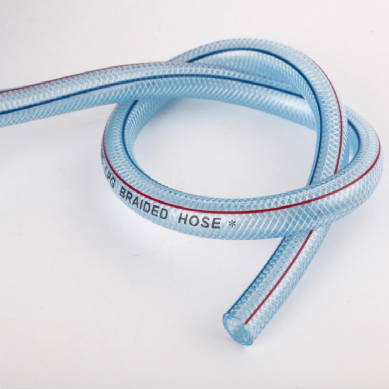 Water pipe Plastic flexible reinforced braid pipe PVC garden water hose